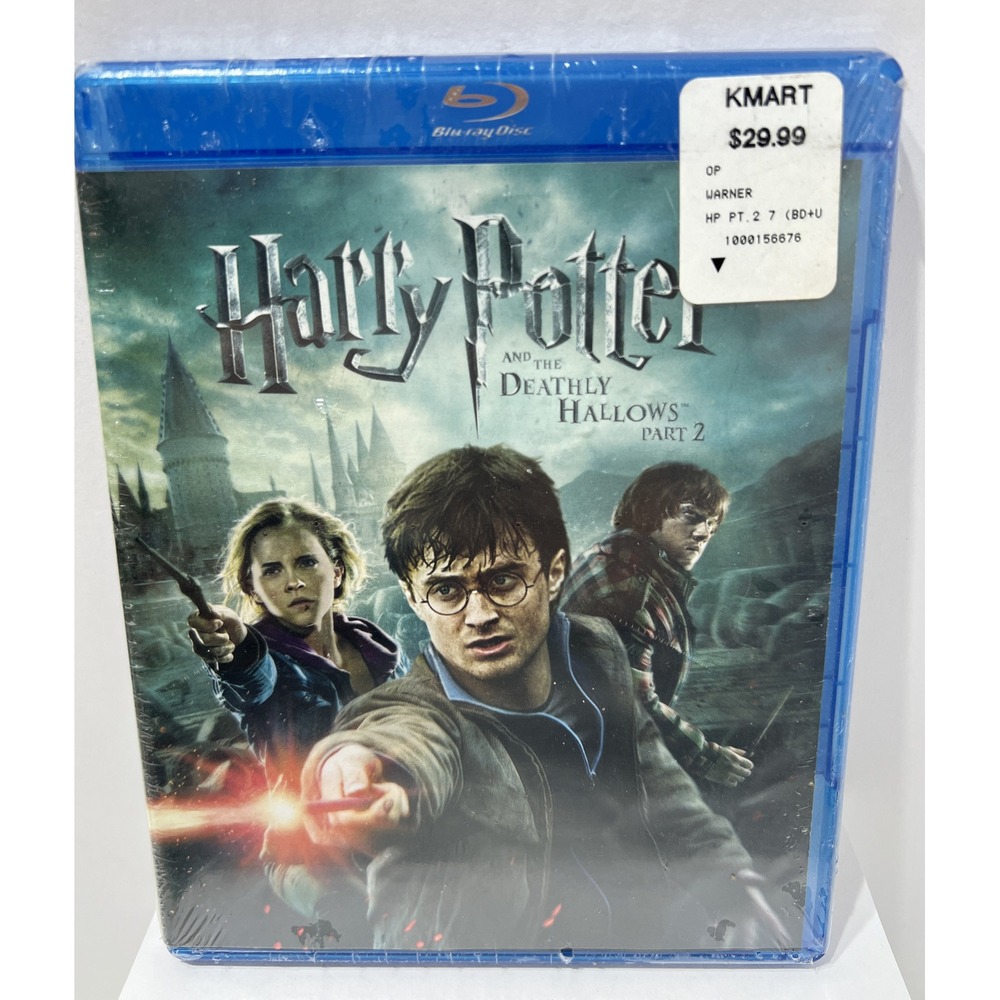 Harry Potter and‎ The Deathly Hallows - Part 2 (Blu-ray, 2011, 2-Disc Set)Sealed